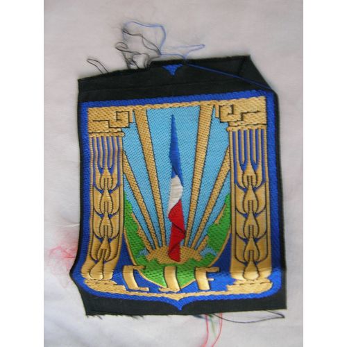 Ww2 France Patch Tissu Chantier De Jeunesse Française Vichy 1