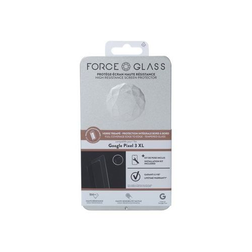 Bigben Connected 2.5d Force Glass - Protection D'écran Pour Téléphone Portable - 2.5d - Verre - Transparent - Pour Google Pixel 3 Xl