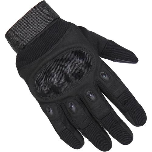 1 Paire Écran Tactile Full Finger Motorbike Gloves For Men Tactical Gloves Work For Motorcycle Cycling Climbing Hiking Hunting Outdoor Work Sports