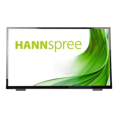 HANNS.G HT248PPB - HT Series - écran LED - 23.8" - écran tactile - 1920 x 1080 Full HD (1080p) @ 60 Hz - 250 cd/m² - 3000:1 - 8 ms - HDMI, VGA, DisplayPort - haut-parleurs - texture noire