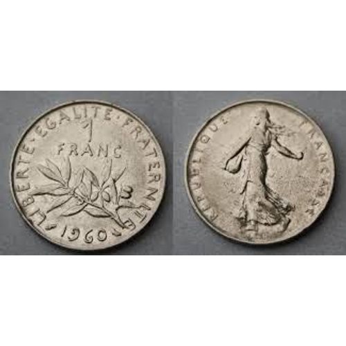 Pièce 1 Franc 1960