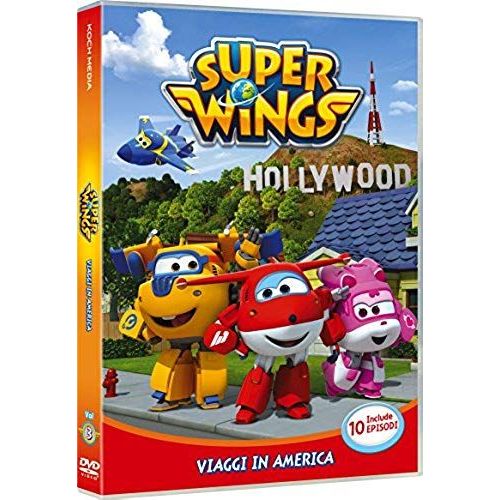 Super Wings - Viaggi In America Dvd Italian Import