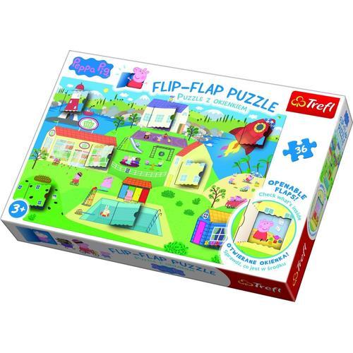 Puzzle 36 Pièces Flip-Flpa Puzzle - Peppa Pig