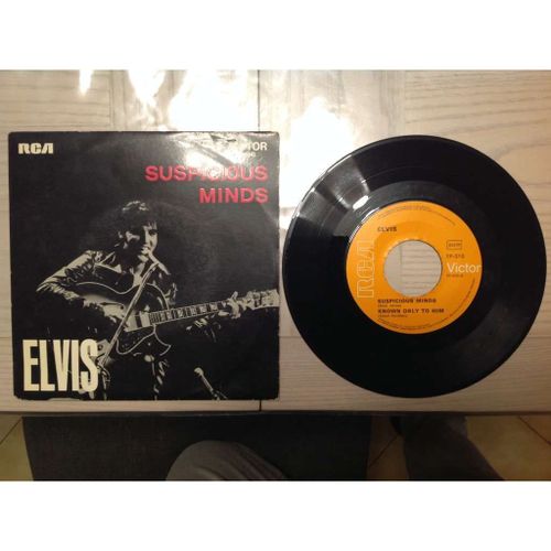 Suspicious Minds Ep Portugal Rca Tp 510