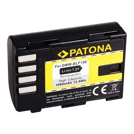 Batterie Li-Ion haut de gamme de marque Patona® pour Panasonic Lumix DMW-BLF19 - garantie 1 an