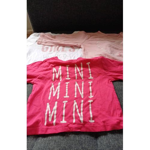 Lot De T-Shirts Fille