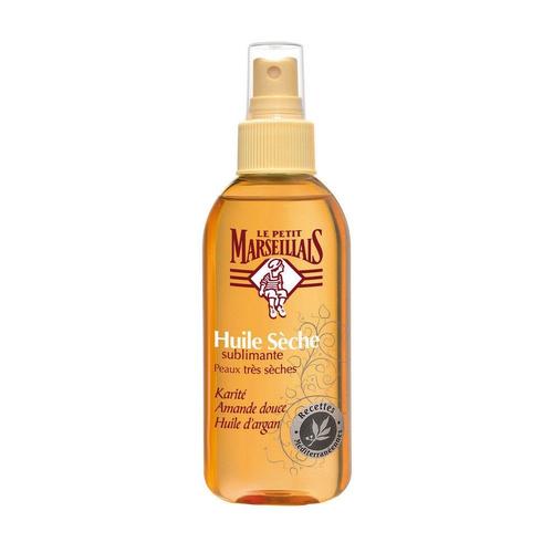 Le Petit Marseillais - Huile Sèche Sublimante - Beurre De Karité , Amande Douce Et Huile D'argan - 150ml 