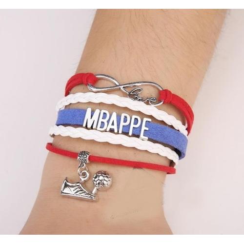 Bracelet Fantaisie M'bappe / Psg . 5 Liens