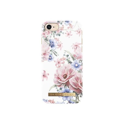 Ideal Of Sweden Fashion Case S/S17 - Coque De Protection Pour Téléphone Portable - Plastique Renforcé - Or, Romance Florale - Pour Apple Iphone 6, 6s, 7, 8, Se (2e Génération)