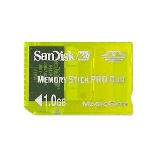SanDisk Gaming - Carte mémoire flash - 1 Go - MS PRO DUO - jaune