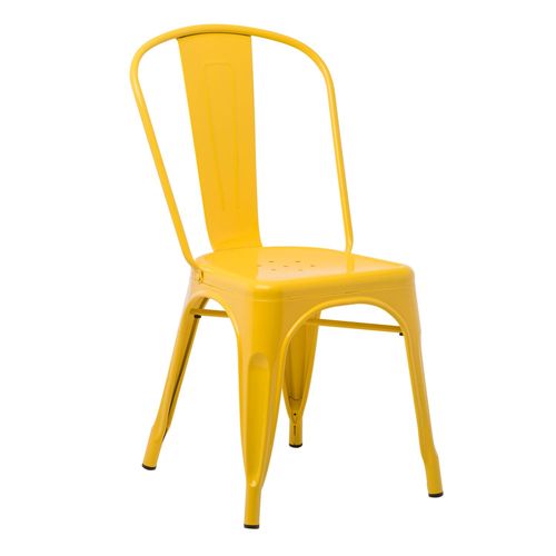 Chaise Empilable Lix Jaune Freesia