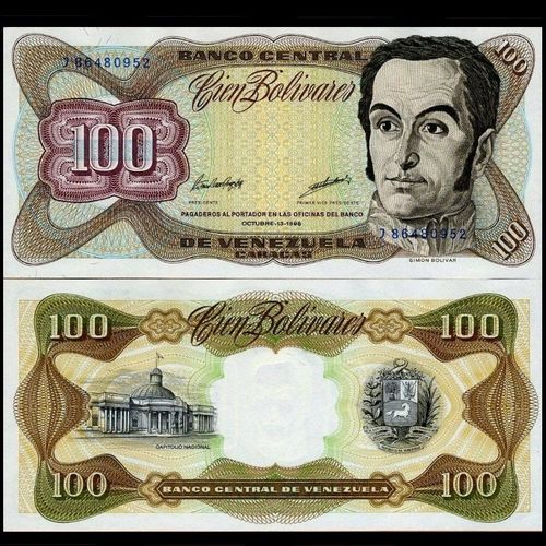 Billet Venezuela 100 Bolivar