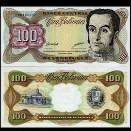 Billet Venezuela 100 Bolivar