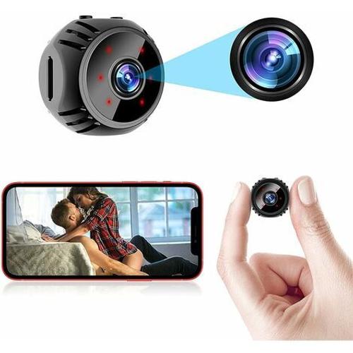 Montre Intelligente Espion Etanche, Mini Caméra Cachée Montre Connectée 1080p Spy Camera Smartwatch, Bluetooth Enregistreur Vidéo Montre Avec Android Ios 32 Gb¿Hanbing