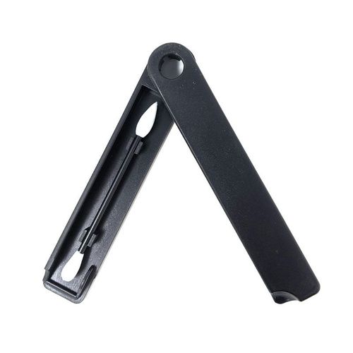 Shop-Story - Cotons-Tiges Réutilisables Et Lavables - Pack De 2 - Couleur Noir 