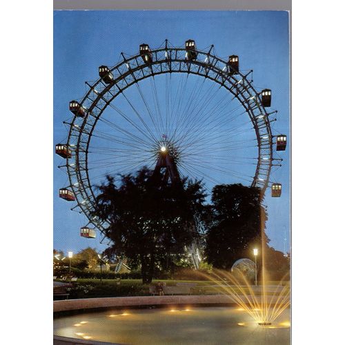Carte Postale De Vienne (Autriche) Le Prater Et La Roue Géante