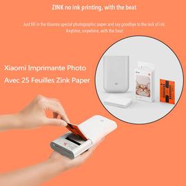 Papier photo Xiaomi - Promos Soldes Hiver 2024