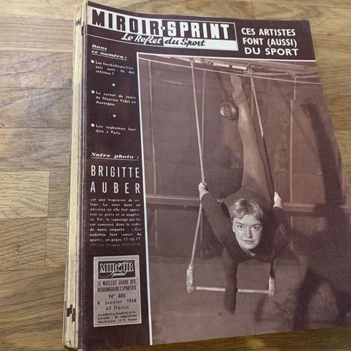 Miroir Sprint 1958 Lot De 16 Revues