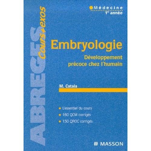 Embryologie - Développement Précoce Chez L'humain