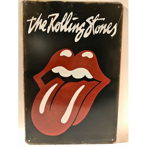 Affiche Metal Rolling Stone
