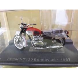 Moto triumph T120 Bonneville 1967 miniature