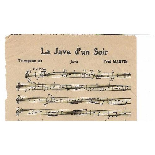 La Java D'un Soir - Pomme Frite