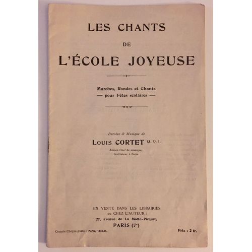 Les Chants De L'école Joyeuse