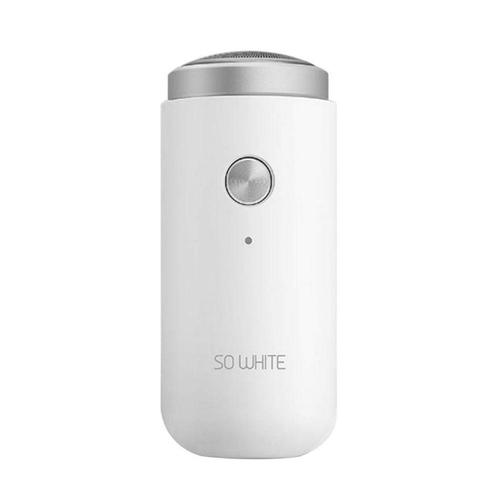 Xiaomi So White Mini Blanc Rasoir Électrique Portable - Imperméable À L'eau Pour Rasoir Usb Dry Wet Charge Pour Homme Utilisant - Blanc
