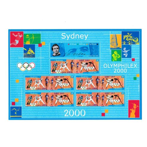 Bloc-Feuillet Olymphilex Sydney 2000 -