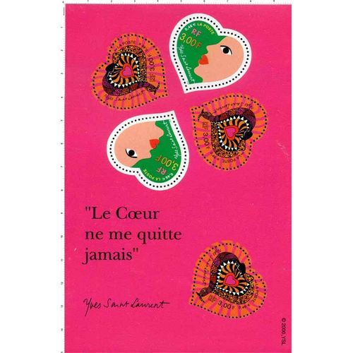 Timbres "Le Coeur Ne Me Quitte Jamais"