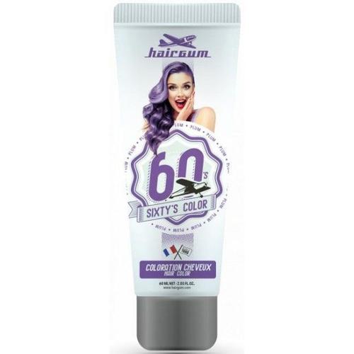 Crème Colorante Sixty's Color - Prune Hairgum 60ml 