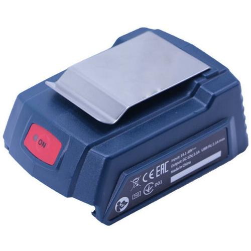 Pour adaptateur USB Bosch Gaa18-24 avec voyant lumineux pour 144-18v