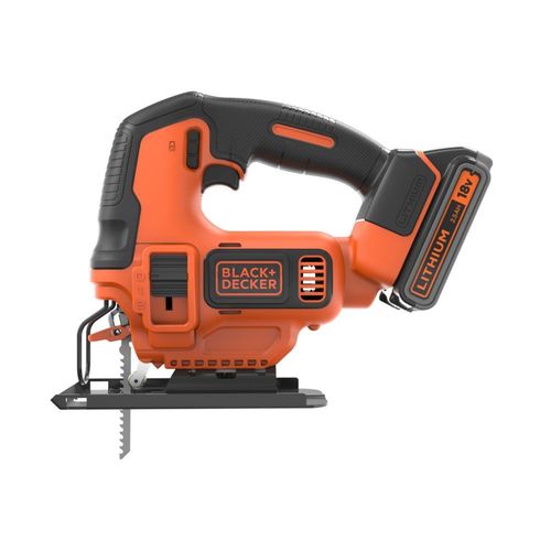 Scie Sauteuse BLACK & DECKER BDCJS18E1-QW 18V + Batterie Lithium