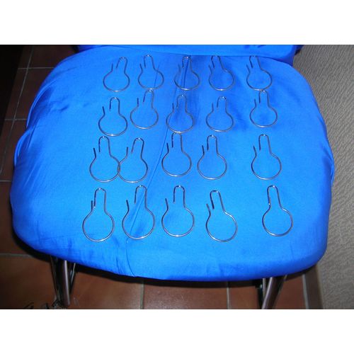 Lot De 20 Crochets De Rideaux.