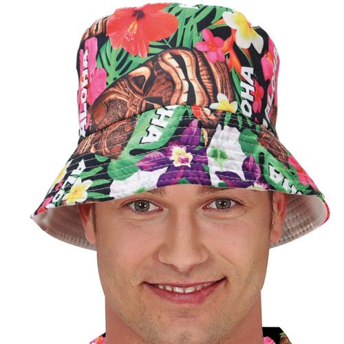 Chapeau Bob Hawaïen Aloha Touriste Adulte