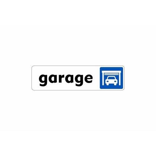 Autocollant Sticker Adhesif Signalisation Plaque Porte Panneau Garage