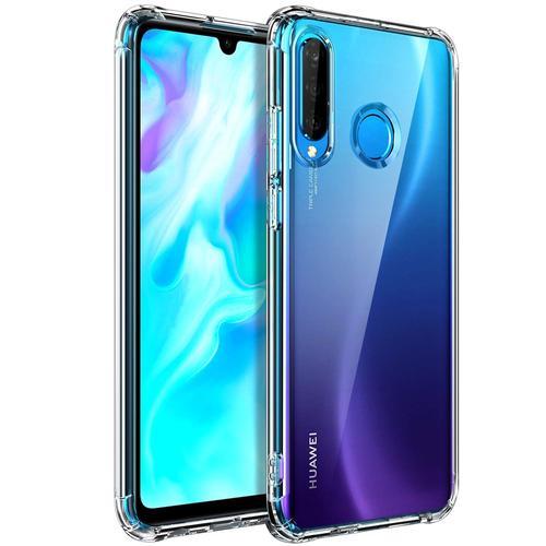 Ineck® Coque Huawei P30 Lite, Transparente Silicone Coque Pour Huawei P30 Lite Housse Silicone Etui Case