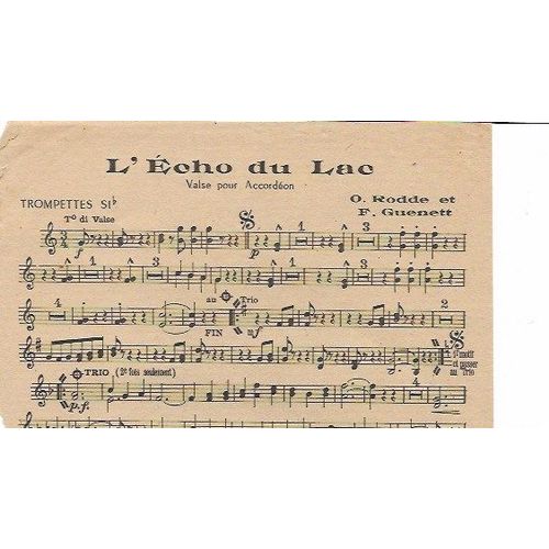 L'écho Du Lac
