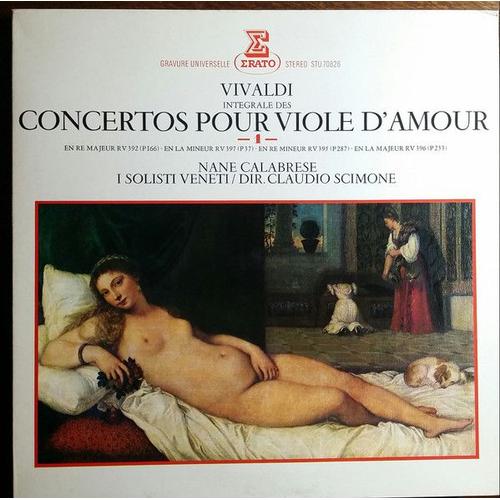 Concertos Pour Viole D'amour