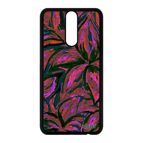 Coque Huawei Mate 10 Lite Silicone Fleurs Peinture Housse Texture Smartphone Motif Nature Coloré Design Rose Bouquet Floral Etui De
