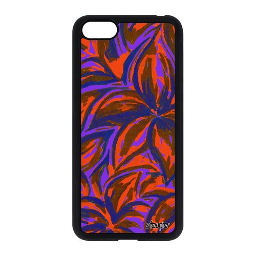 Coque Huawei Y5 2018 Silicone Fleurs Tpu Fond Motif Peinture Personnalisé Portable Effet Nature Telephone Bleu Feuille De Protection
