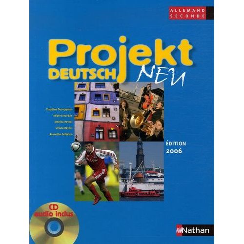 Allemand 2e Projekt Deutsch Neu - Programme 2003 (1 Cd Audio)