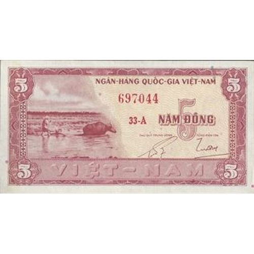 Billet Vietnam 5 Dong