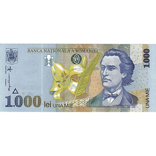 Billet 1000 Lei Eminescu 1998