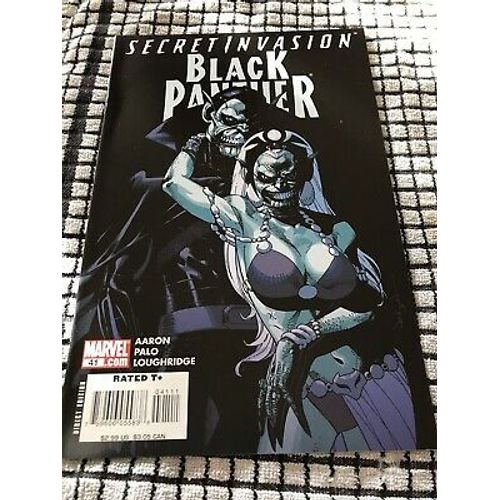 Black Panther # 41 ( Of 41, V.O. 2008 ) ** Cover Jason Pearson * Secret Invasion - Part 3 Of 3