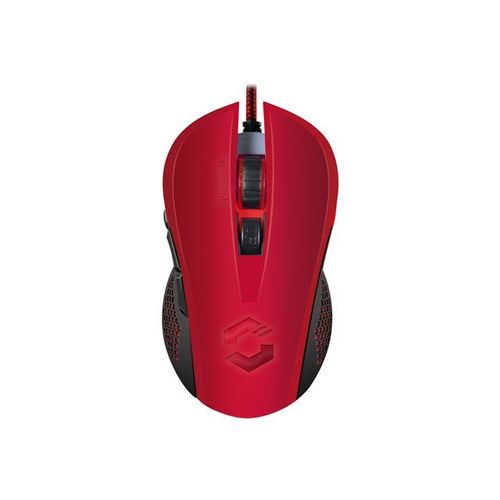 SPEEDLINK TORN Gaming Mouse - Souris - droitiers et gauchers - optique - 7 boutons - filaire - USB - noir, rouge
