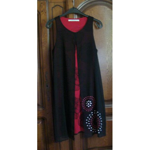 Robe Noire Desigual - Taille 38