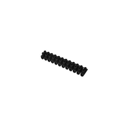 Barrette de connexion DEBFLEX 2,5mm2 noir 12 plots