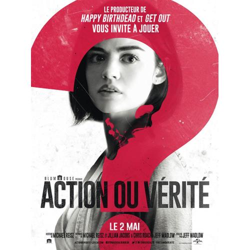 Affiche Officiel Cinéma Du Film Action Ou Verite