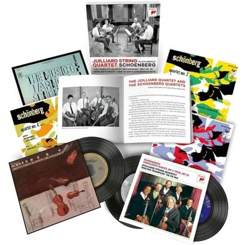 The Juilliard String Quartet Plays Schoenberg - Cd Album
